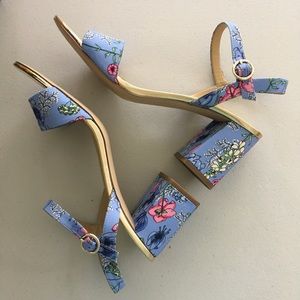 rsvp by Talbots Floral Light Blue Multi “Bettie”